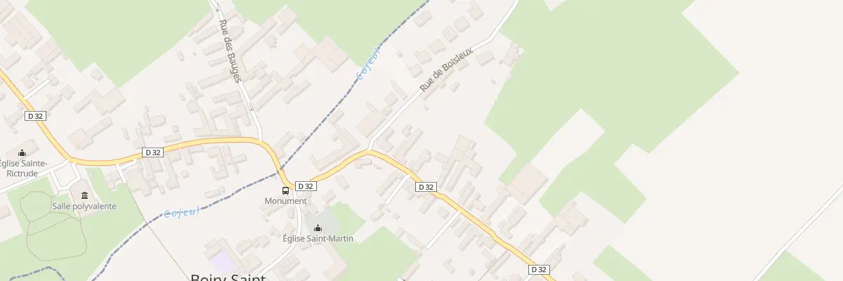 Plan du 7 Rue de Moyenneville à Boiry-Saint-Martin