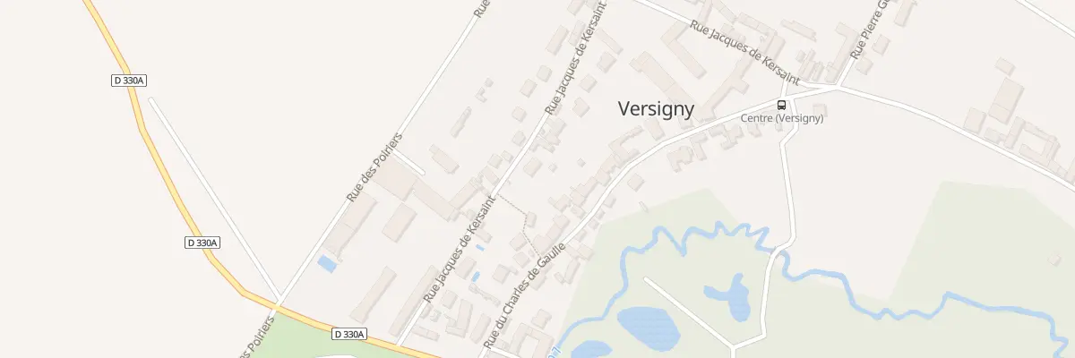 Plan du 182 Rue Jacques de Kersaint à Versigny