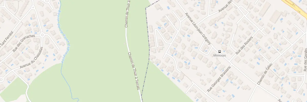 Plan du 3B Imp de la Sardane à Llupia