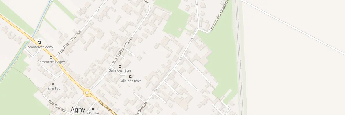 Plan du 19 Rue Jules Guesde à Agny
