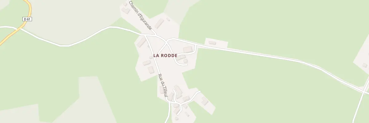 Plan du 5177 La Rodde à La Goutelle
