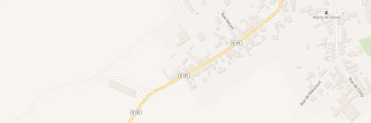 Plan du 26 Rue Nagot à Lihons