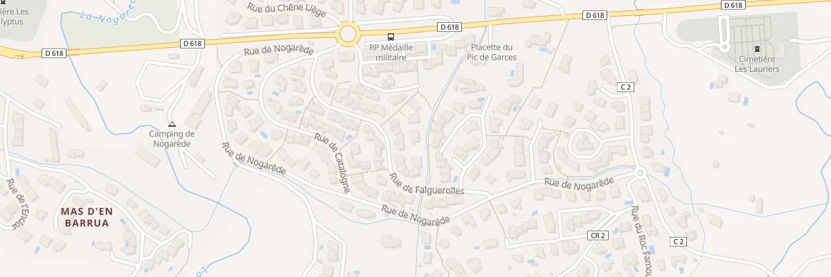 Plan du 27 Rue de Falguerolles à Céret
