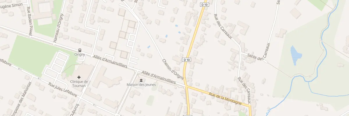 Plan du 33 Rue du Pdt Poincare à Tournan-en-Brie