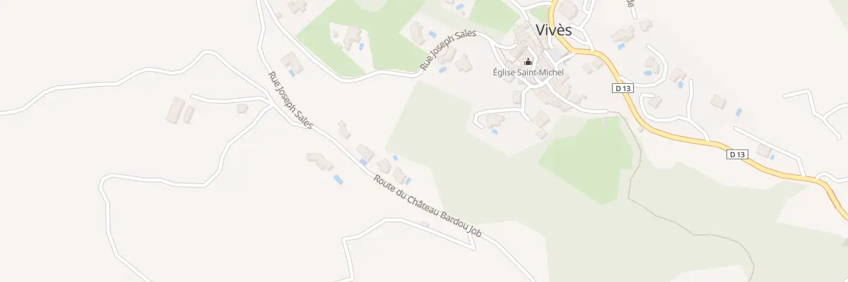 Plan du 9004 Sarrat de la Trille à Vivès