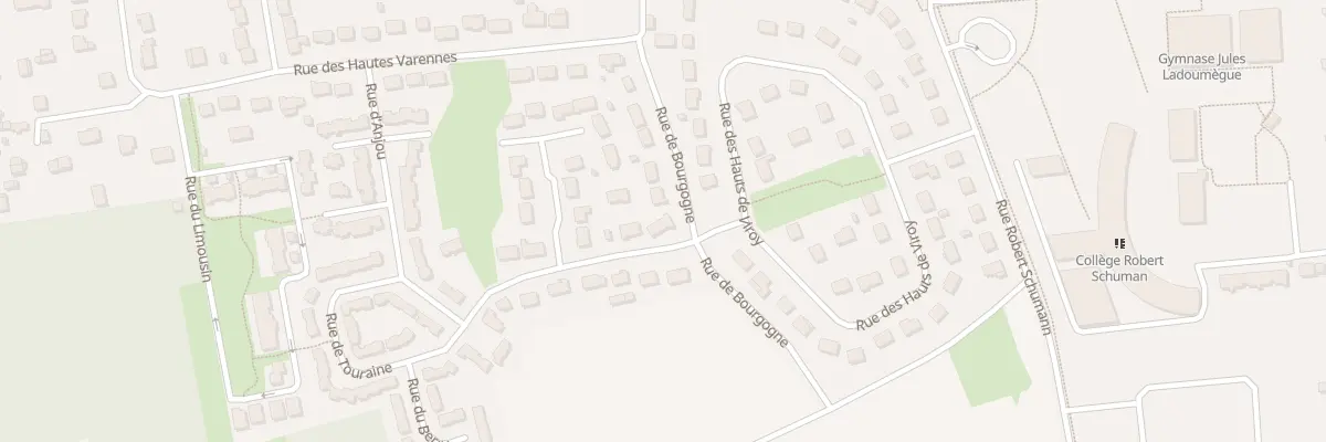 Plan du 14 Rue d’Anjou à Amilly