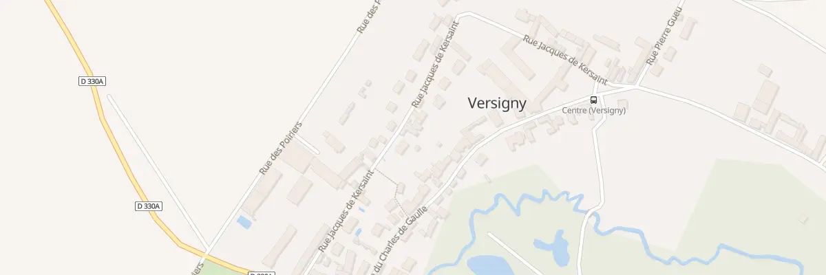 Plan du 190 Rue Jacques de Kersaint à Versigny