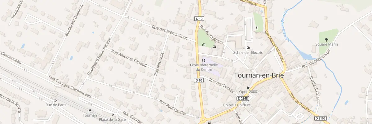Plan du 15B Rue du Pdt Poincare à Tournan-en-Brie