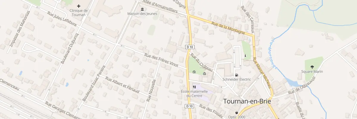 Plan du 19 Rue du Pdt Poincare à Tournan-en-Brie