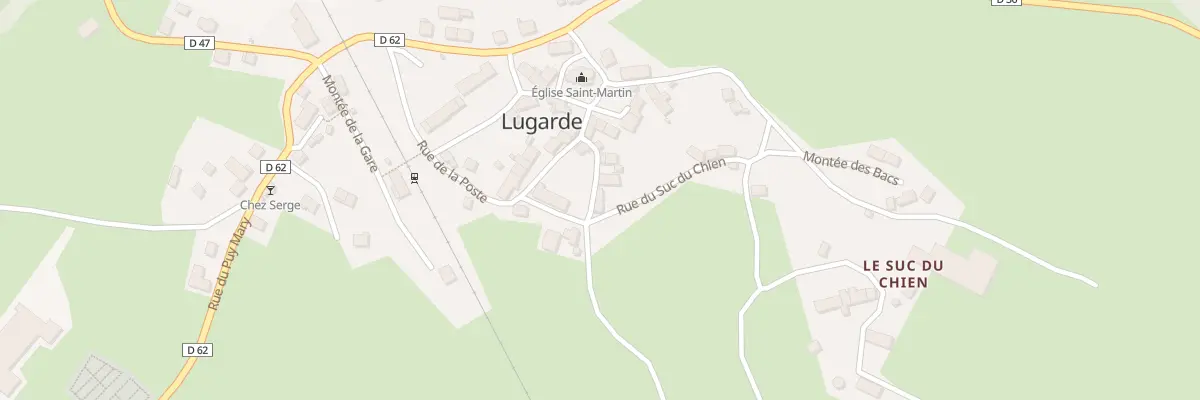 Plan du 7 Rue de l’Ecole des Soeurs à Lugarde