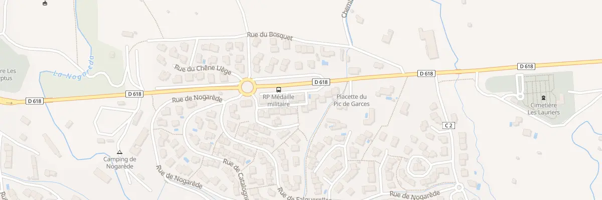 Plan du 52 Av d’Espagne à Céret
