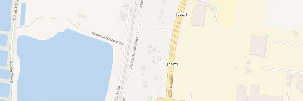 Plan du 101 Rue du Relais à Fontenay-sur-Loing