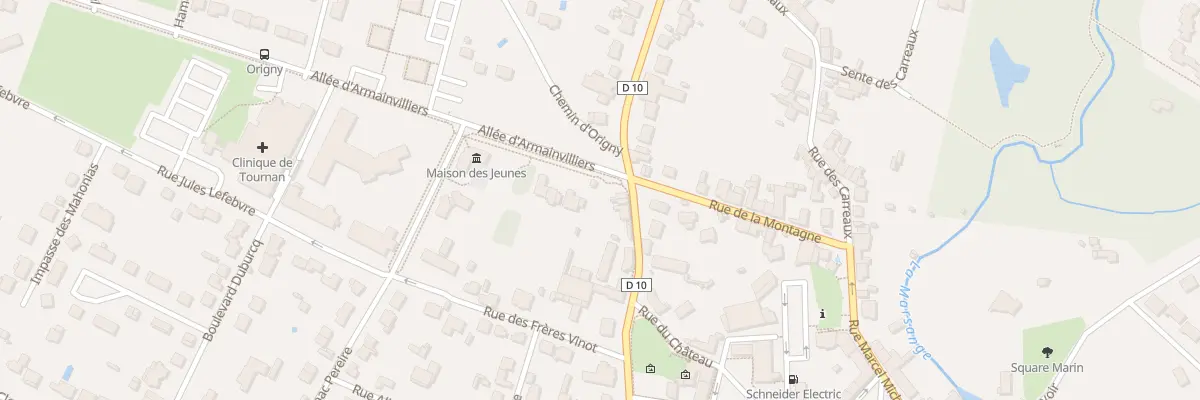 Plan du 29 Rue du Pdt Poincare à Tournan-en-Brie