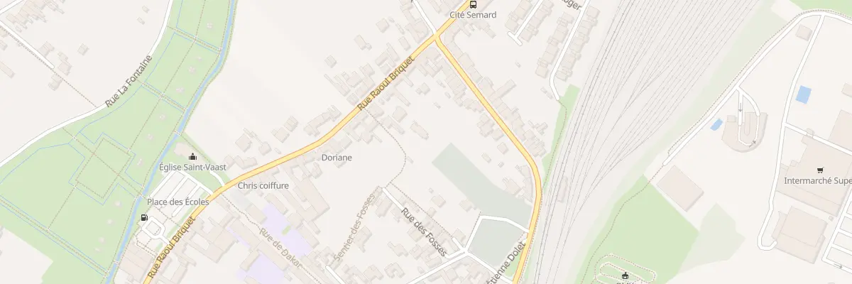 Plan du 47 Rue Raoul Briquet à Achicourt