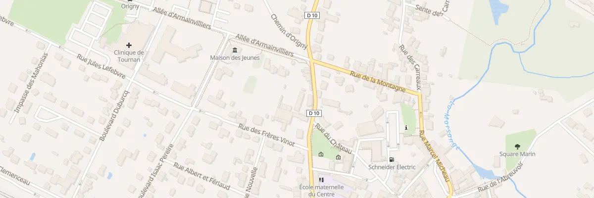 Plan du 25 Rue du Pdt Poincare à Tournan-en-Brie