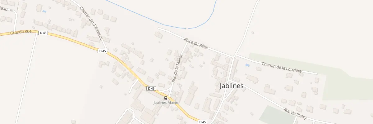 Plan du 12 Rue de la Mairie à Jablines