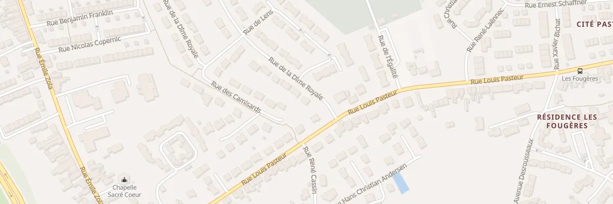 Plan du 1 Rue de la Dîme Royale à Liévin