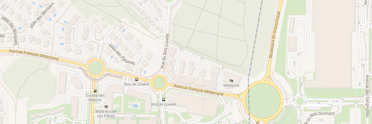 Plan du 6 Rue Julien le Pahun à Montévrain