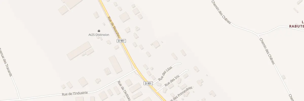 Plan du 9001 Les Pieds d’Agneau à Châtillon-sur-Loire