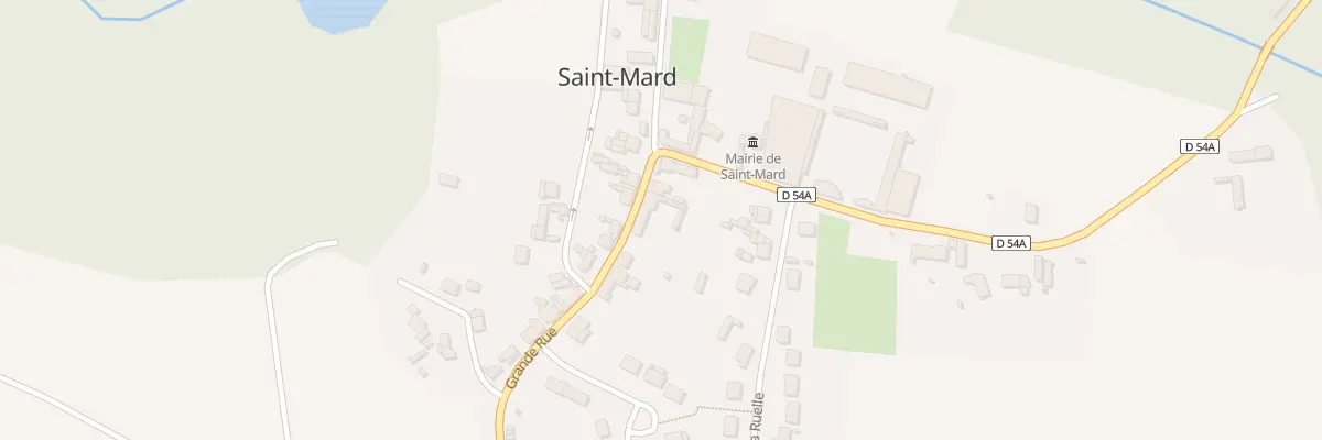 Plan du 13 Gr Grande Rue à Saint-Mard