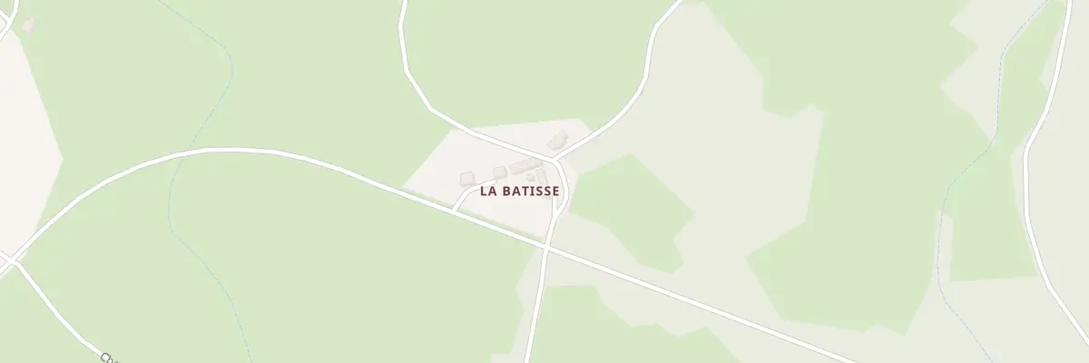 Plan du 5095 La Batisse à Gouttières