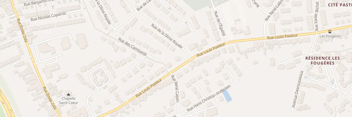 Plan du 29 Rue Pasteur à Liévin