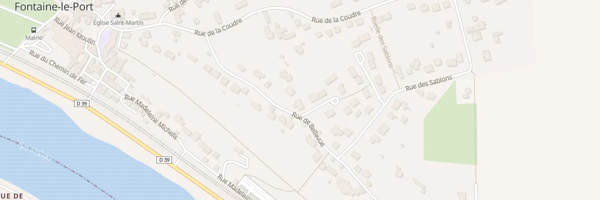 Plan du 1 Imp des Periers à Fontaine-le-Port