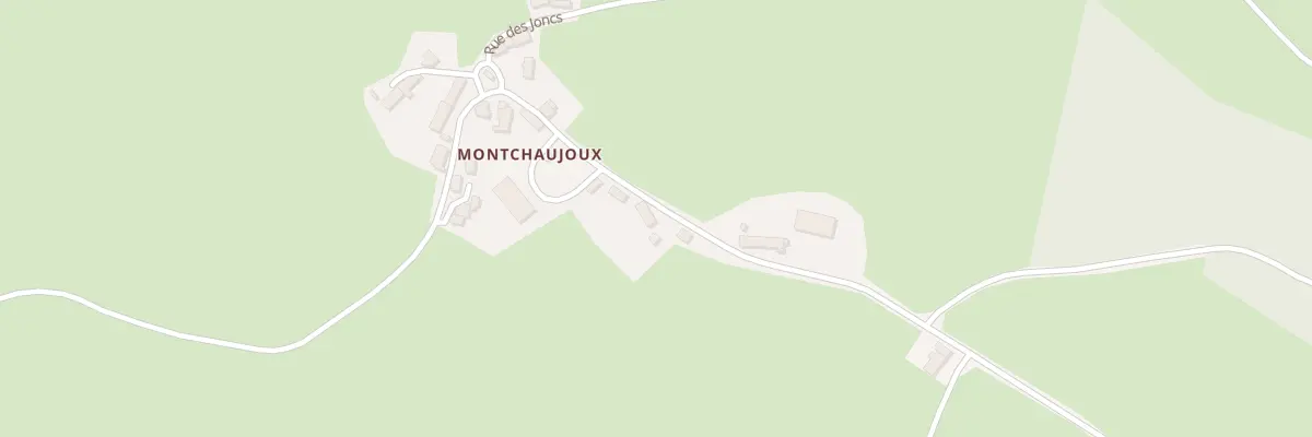 Plan du 257 Rue de Montchaujoux à Youx