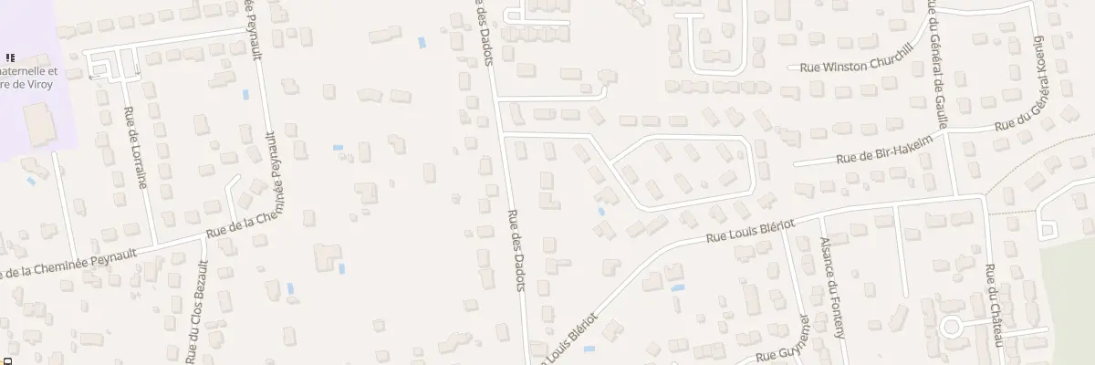 Plan du 488 Rue des Dadots à Amilly