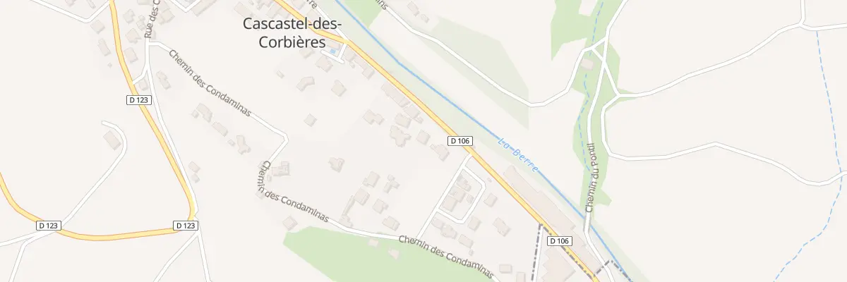 Plan du 62 Grand Rue à Cascastel-des-Corbières