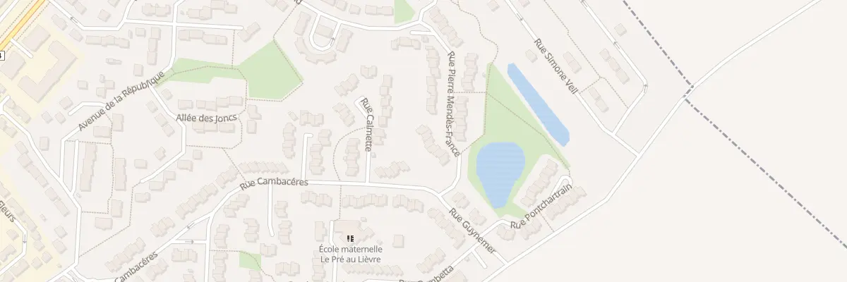 Plan du 9 Rue Pierre Mendès France au Plessis-Belleville