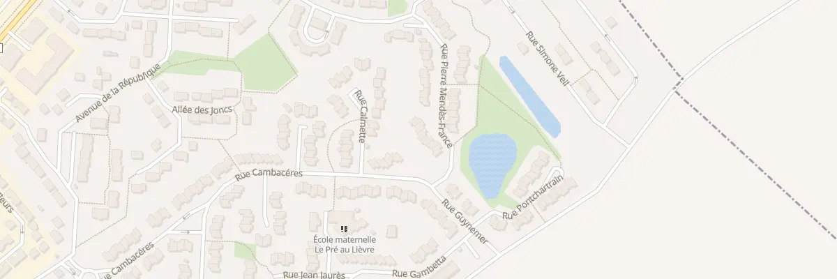 Plan du 7 Rue Pierre Mendès France au Plessis-Belleville