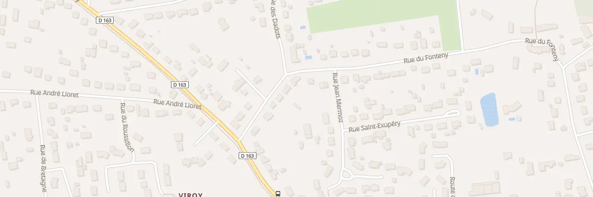 Plan du 106 Rue des Dadots à Amilly