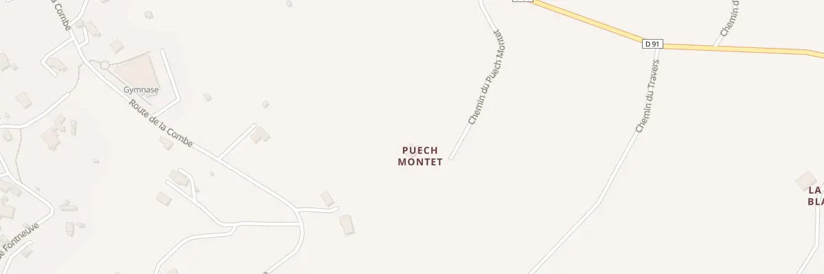Plan du 5273 Puech Montet à Belmont-sur-Rance