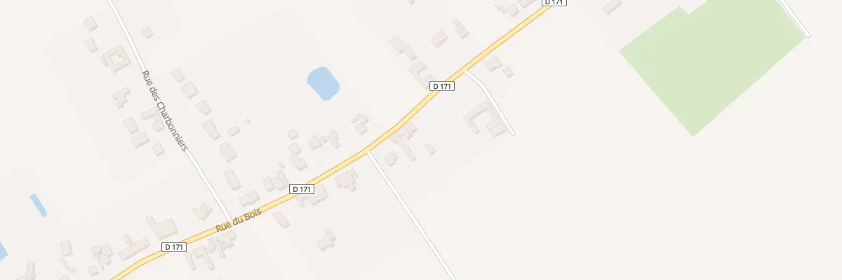 Plan du 321 Rue du Bois à Richebourg