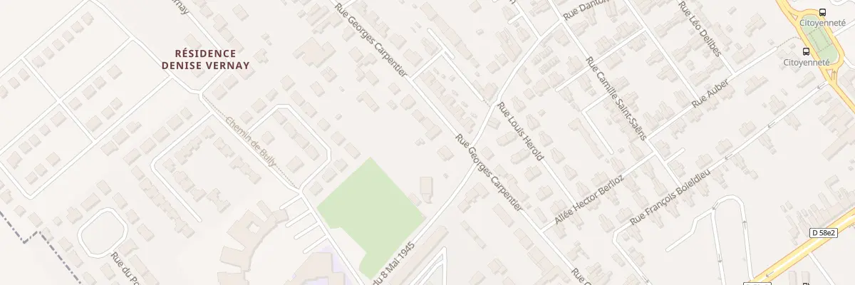 Plan du 18 Rue Georges Carpentier à Liévin