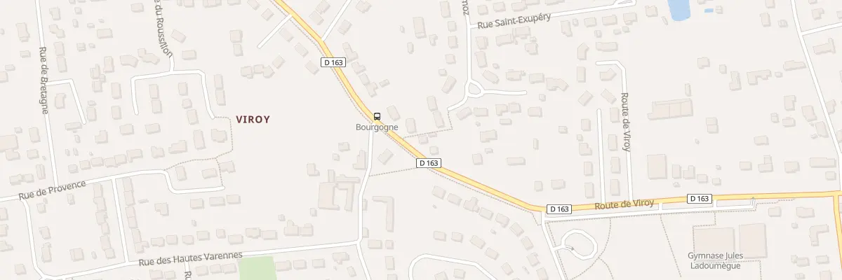Plan du 506 Rte de Viroy à Amilly