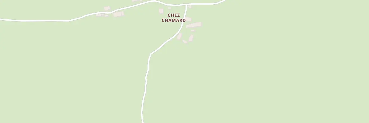 Plan du 6 Chez Chamard à La Crouzille