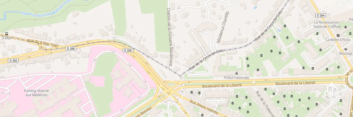 Plan du 1 Che de la Fontaine Baudimont à Sainte-Catherine