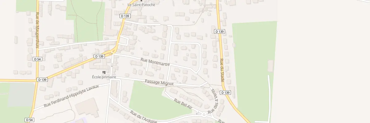 Plan du 5 Rue Montmartre à Charny