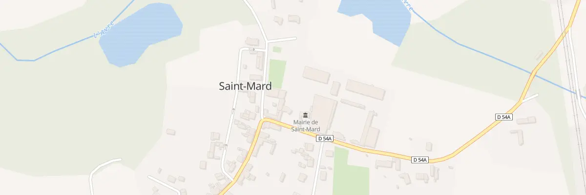 Plan du 1 Rue du Moulin à Saint-Mard