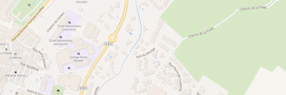 Plan du 4 Rue du Bocage à Thuir