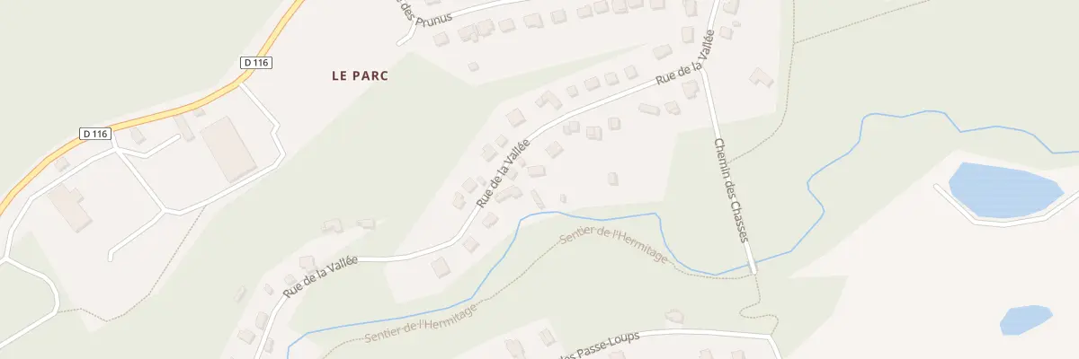 Plan du 28T Rue de la Vallée à Fontaine-le-Port