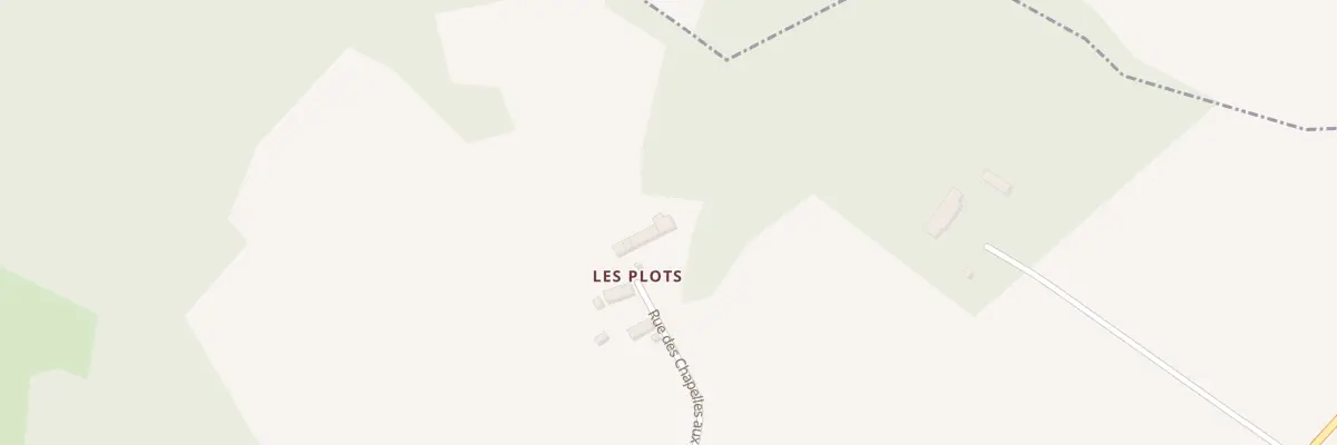 Plan du 10 Rue des Chapelles aux Plots à Gron