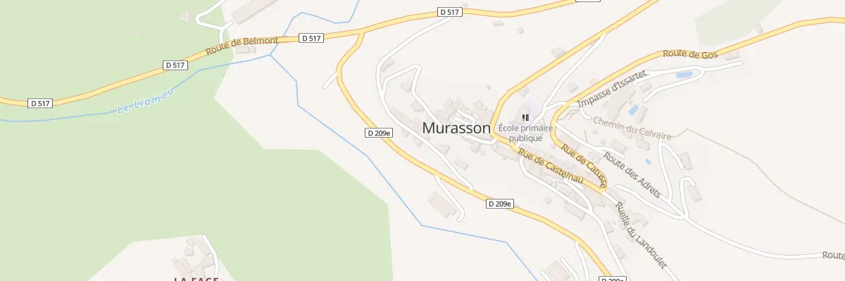 Plan du 5045 Murasson à Murasson
