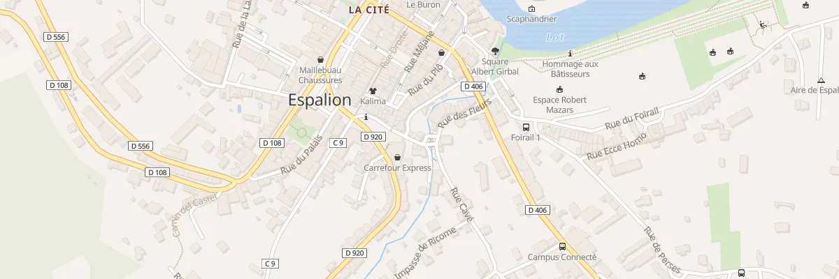 Plan du 19 Rue de la Croix à Espalion