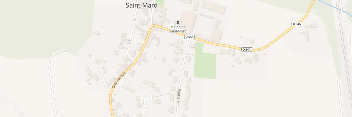 Plan du 6 Rle La Ruelle à Saint-Mard