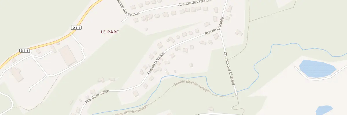 Plan du 30 Rue de la Vallée à Fontaine-le-Port
