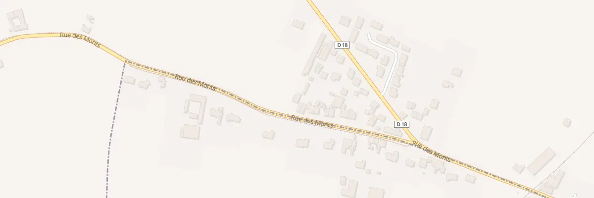 Plan du 2139 Rue des Monts à La Gorgue