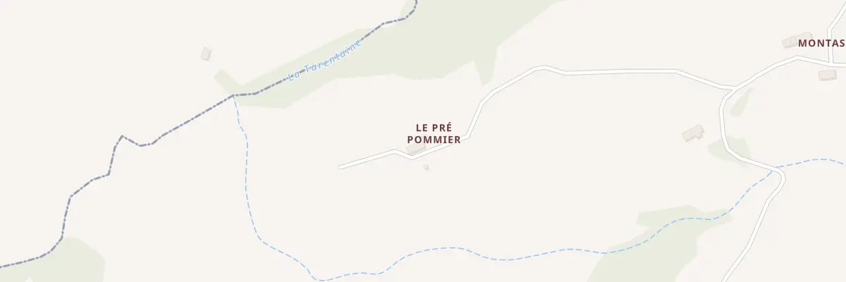 Plan du 5125 Pommier à Picherande